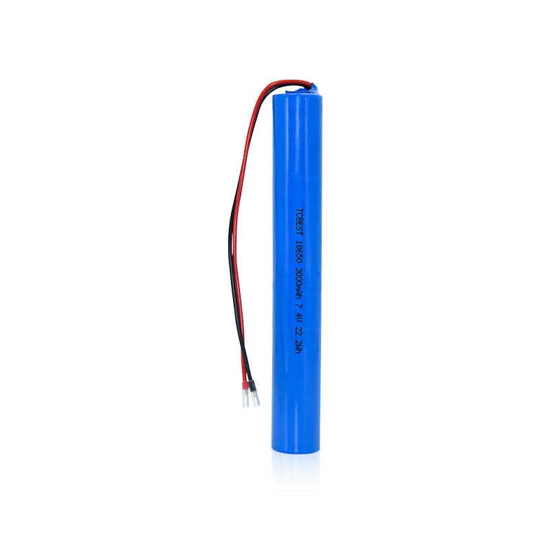 Customize Lithium Battery Pack 18650-2S1P 3000mAh 7.4V