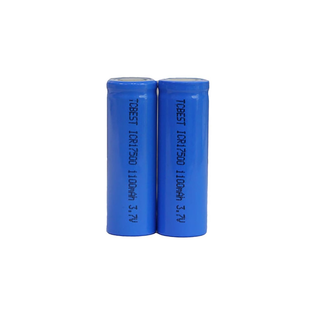 Li-ion 17500 3.7V 1100mAh Battery Manufacture