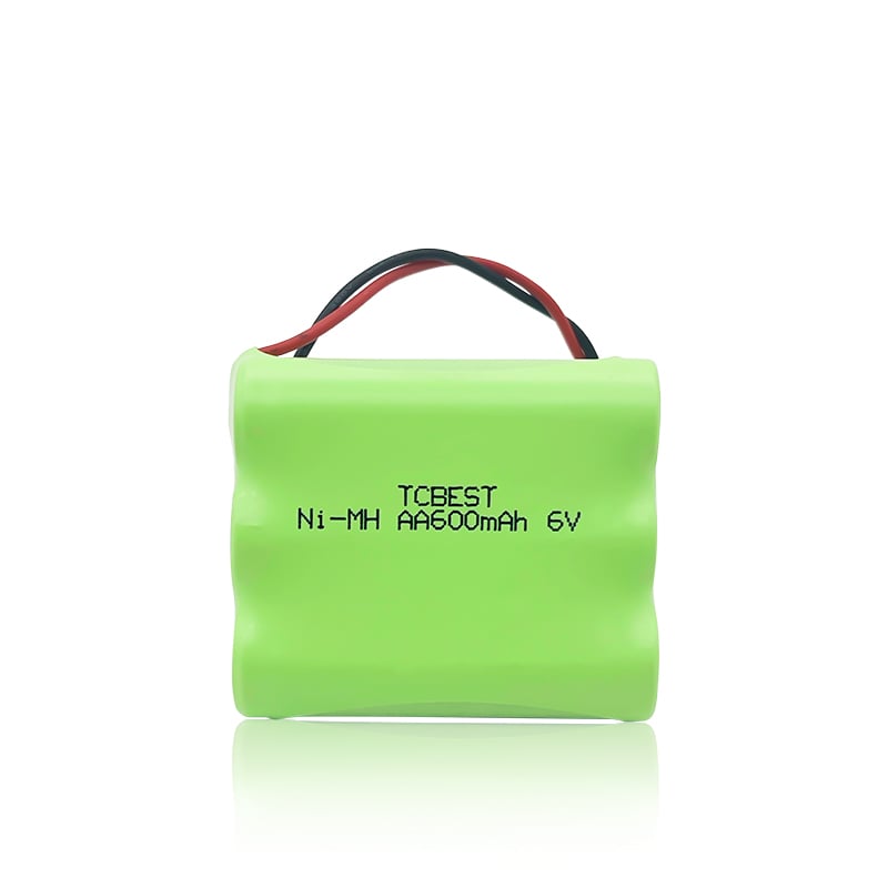 NI-MH Battery Pack AA 600mAh 6V