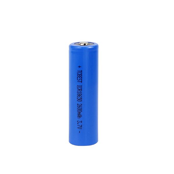 Li-ion 18650 3.7V 2600mAh Battery Manufacture