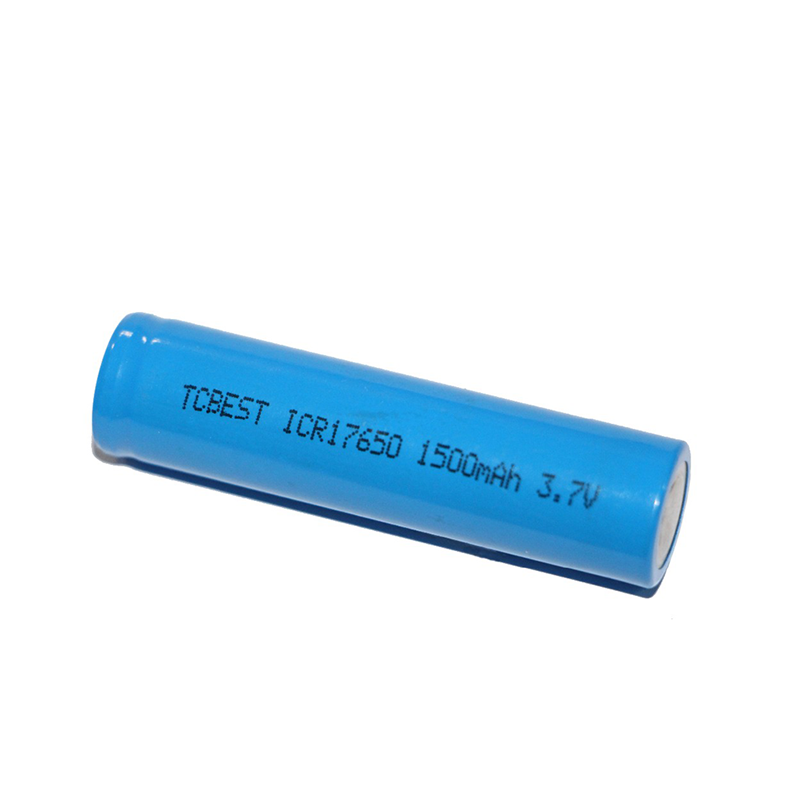 Li-ion 17650 3.7V 1500mAh Battery Manufacture