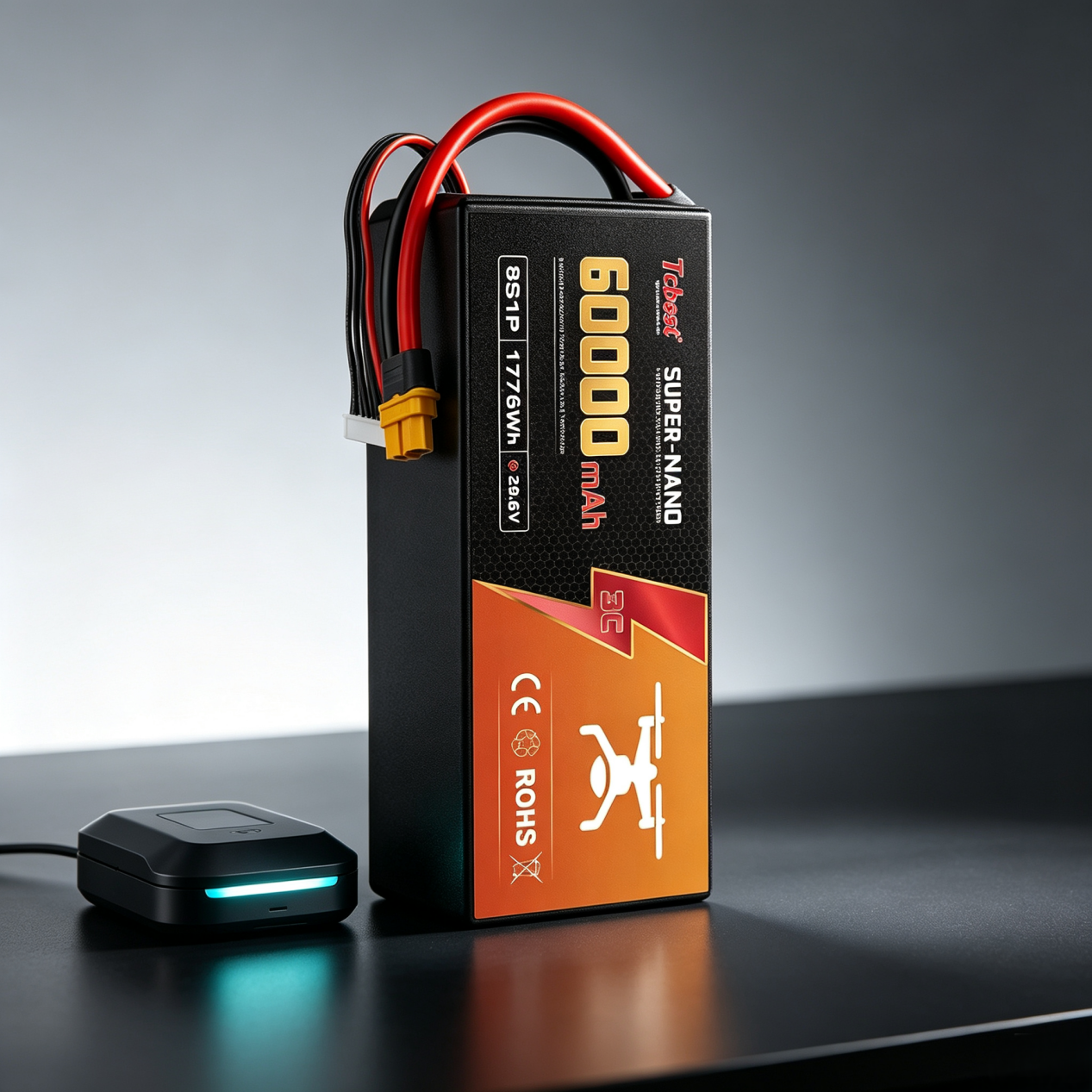 Come faccio a sapere quando la batteria del mio drone è carica