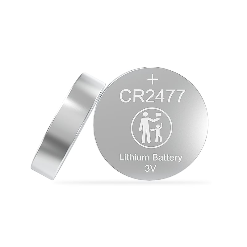 Customized CR2477  3 Volt Lithium Coin Battery 