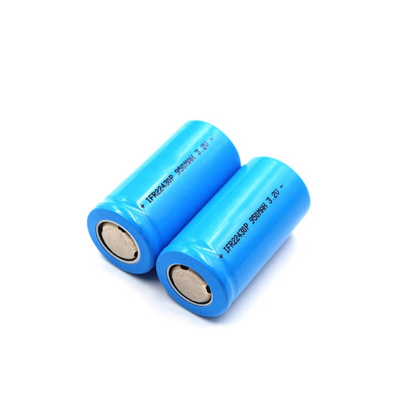 Rechargeable Battery Li-FePO4 IFR22430 3.2V 950mAh