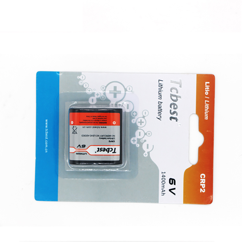 CR-P2 6V 1400mAh Li-MnO2 Battery Supplier