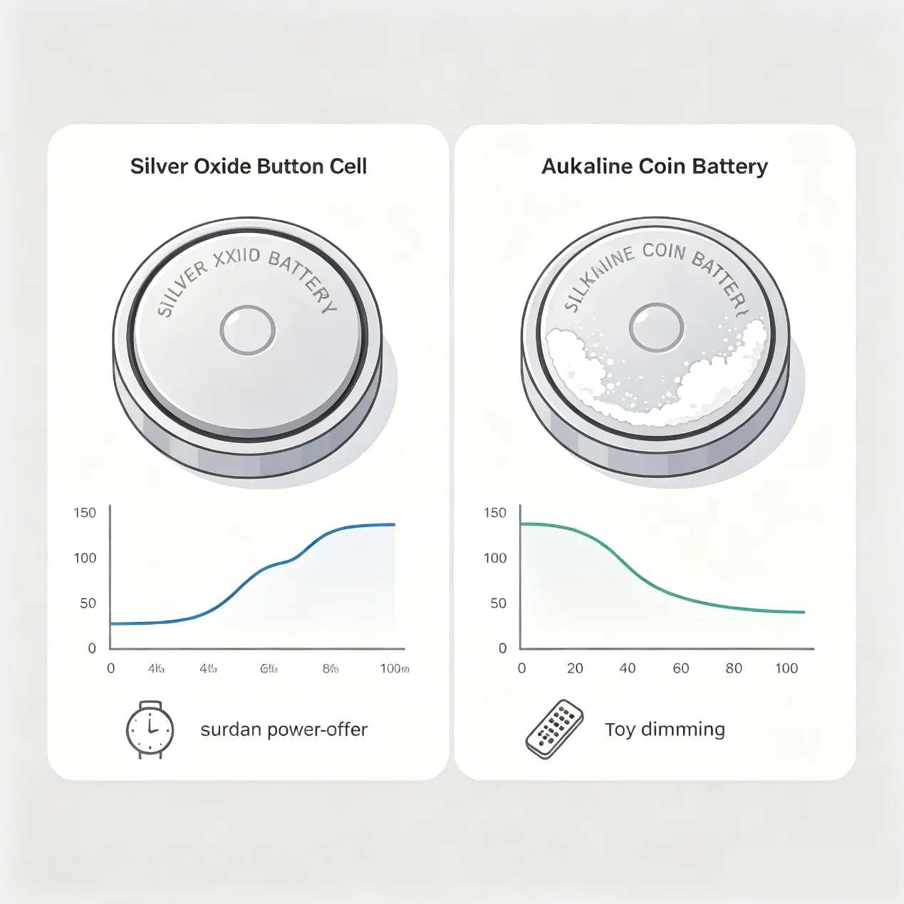 Silver Oxide vs. Alkaline Batteries:  Which Should You Choose