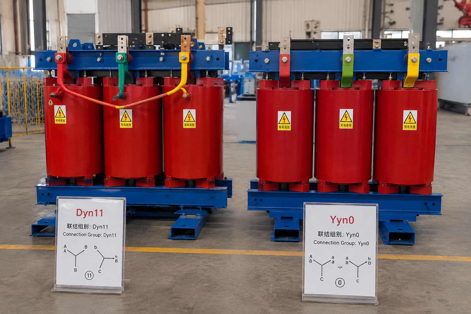 Dyn11 versus Yyn0-transformatorforbindelser: Hvilken er bedst til harmonisk reduktion?