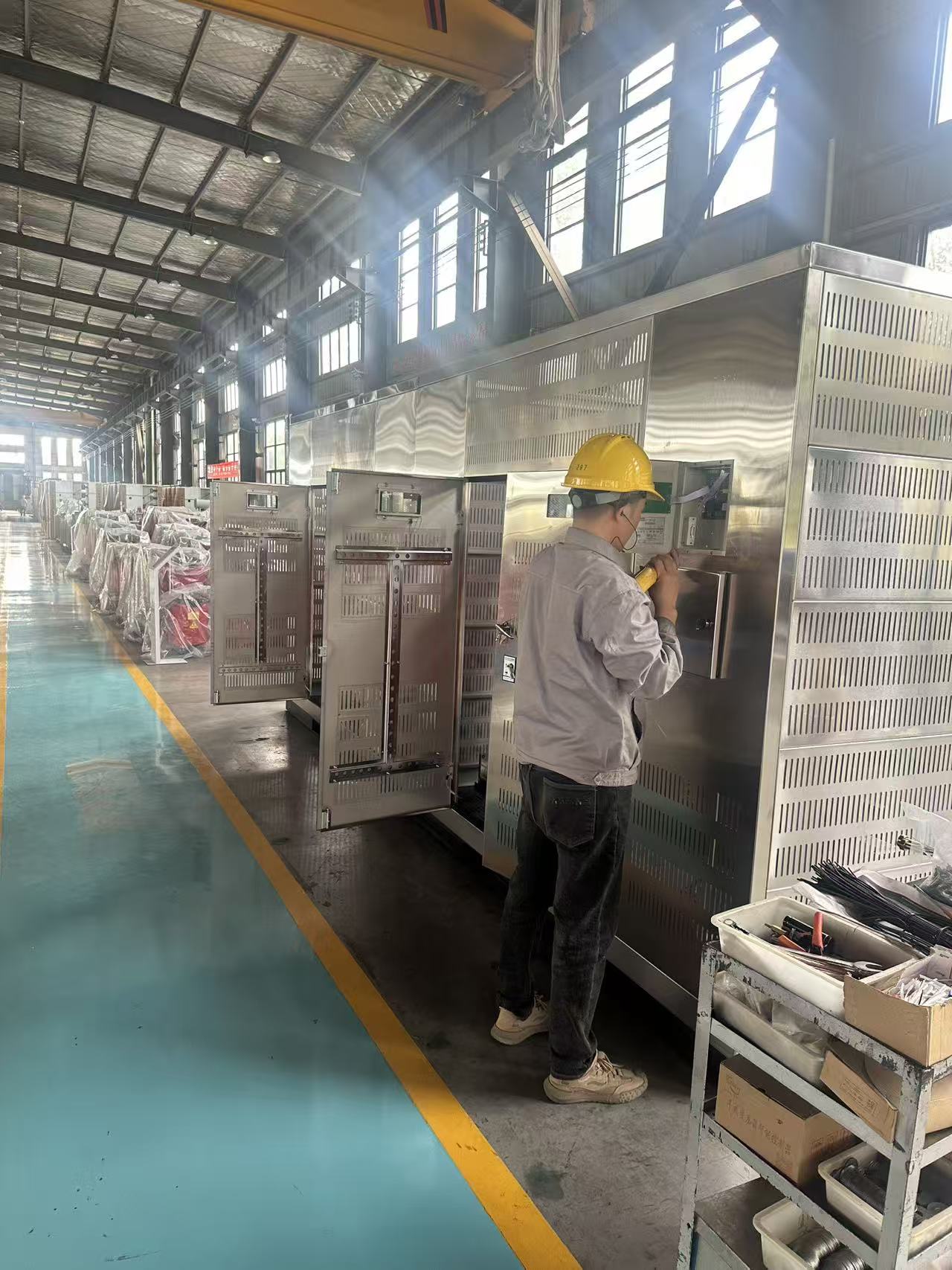 Final Inspection of 10 SCB18 Transformers Before Shipment: Jiangsu Unita Electric Equipment Supports Beijing Wanji (Gaotai) Intelligent Computing Center