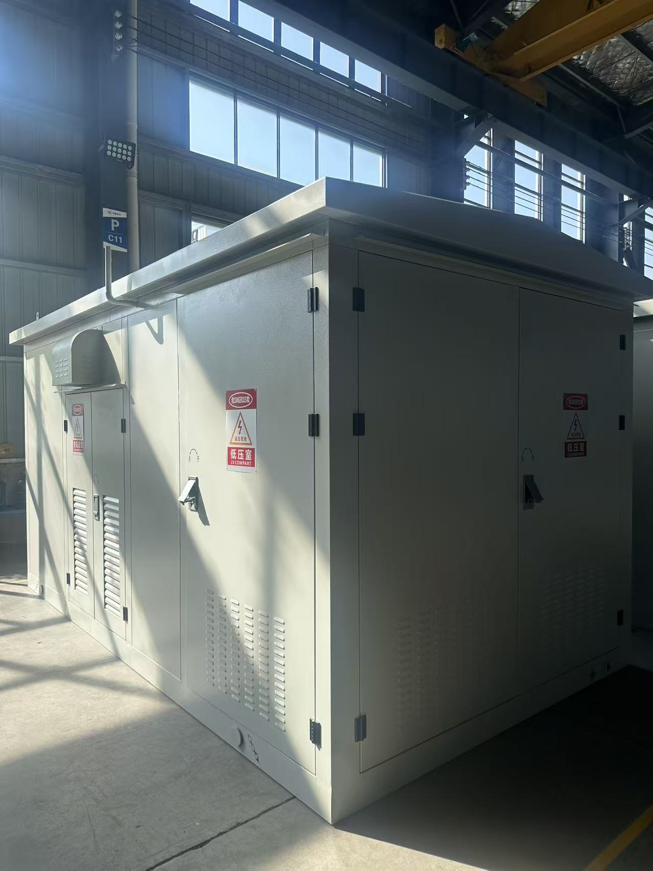  Jiangsu Unita Ships 2000kVA Prefabricated Substation for Luoyang Low-Carbon Demonstration Project