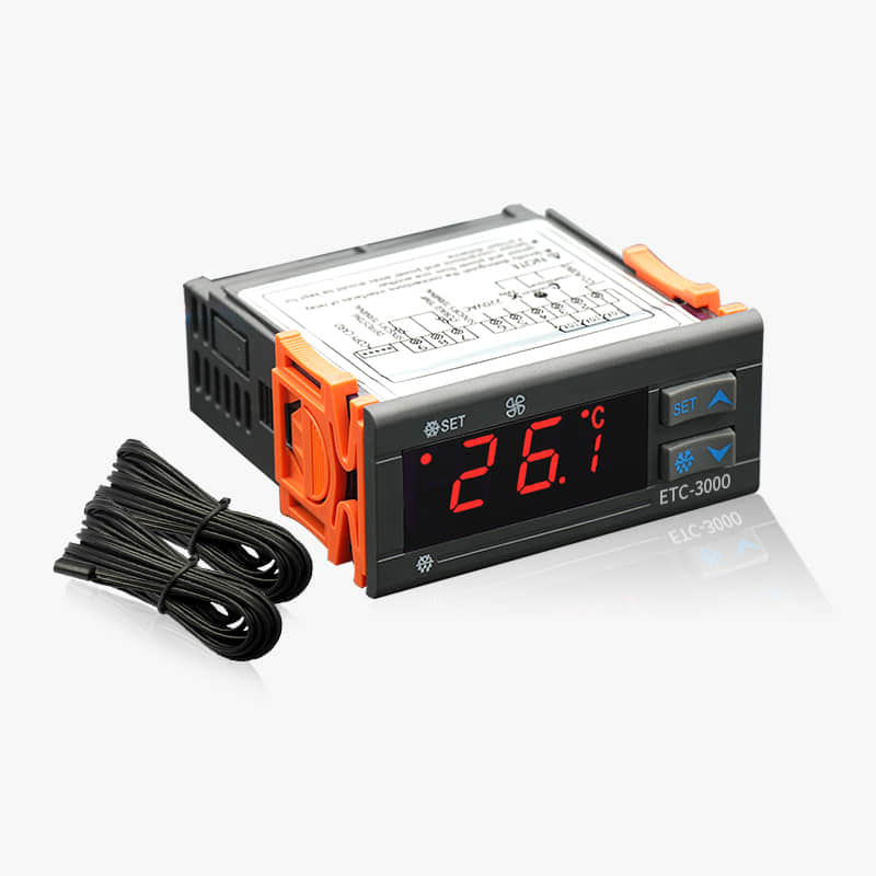 ETC-3000 デジタル温度コントローラー: すべての用途に適した精密さと多機能性