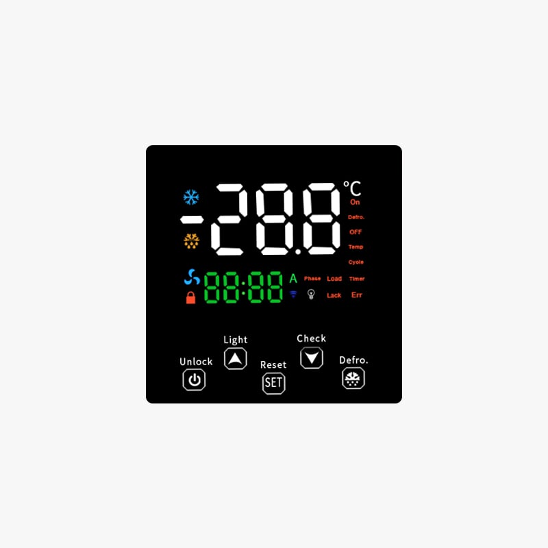 JDC-5088F デジタル温度コントローラー：信頼性の高い産業および商業用途向けの精密制御