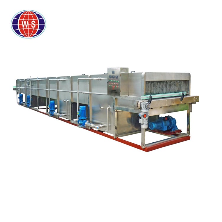 Continuous Spraying Type Pasteurization and Cooling Tunnel for Bottled and Canned Beverages