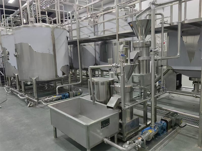 Peanut Milk, Almond Milk, Oat Milk Plant Production Line