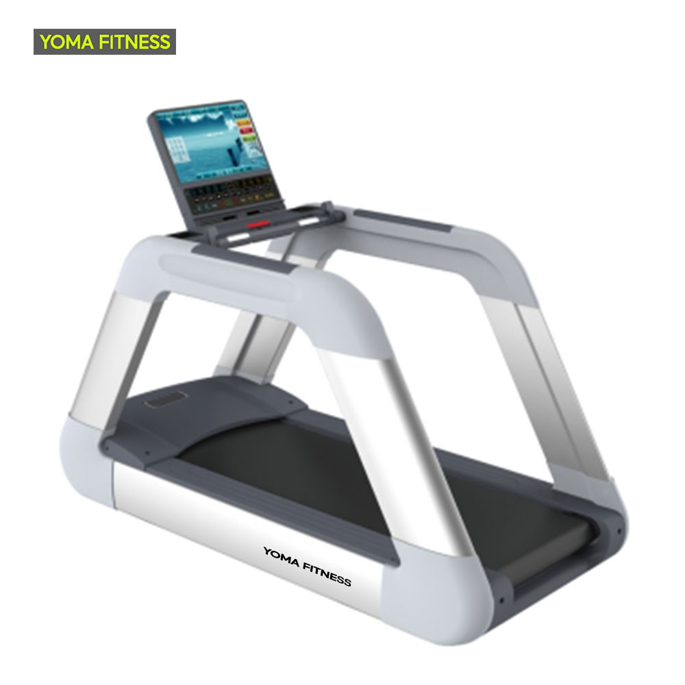 YOMA FITNESS Commercial 18.5 Inch LCD Touch Screen Treadmill