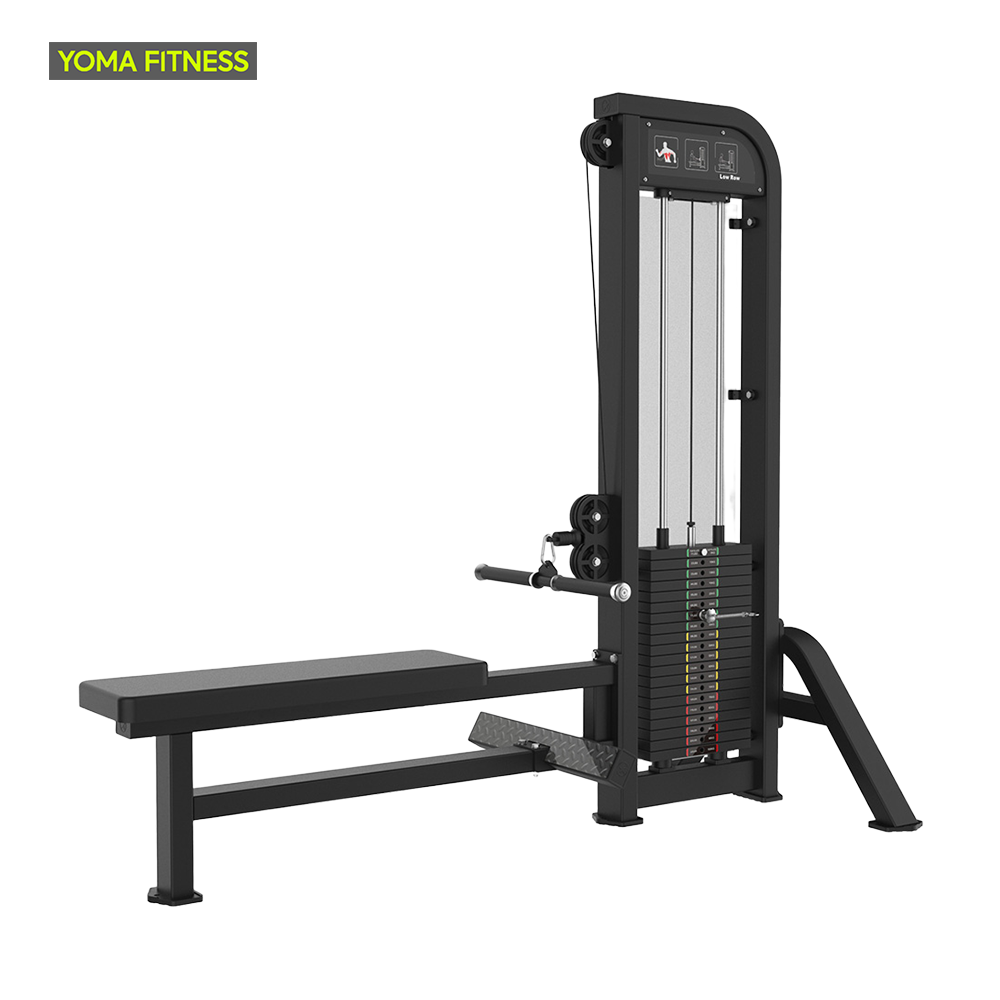 YOMA FITNESS Rudermaschine mit Sitz