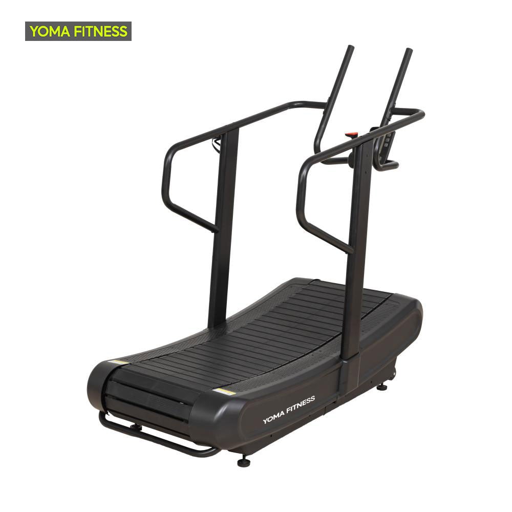 YOMA FITNESS Curved  Treadmill(Nylon  Belt)