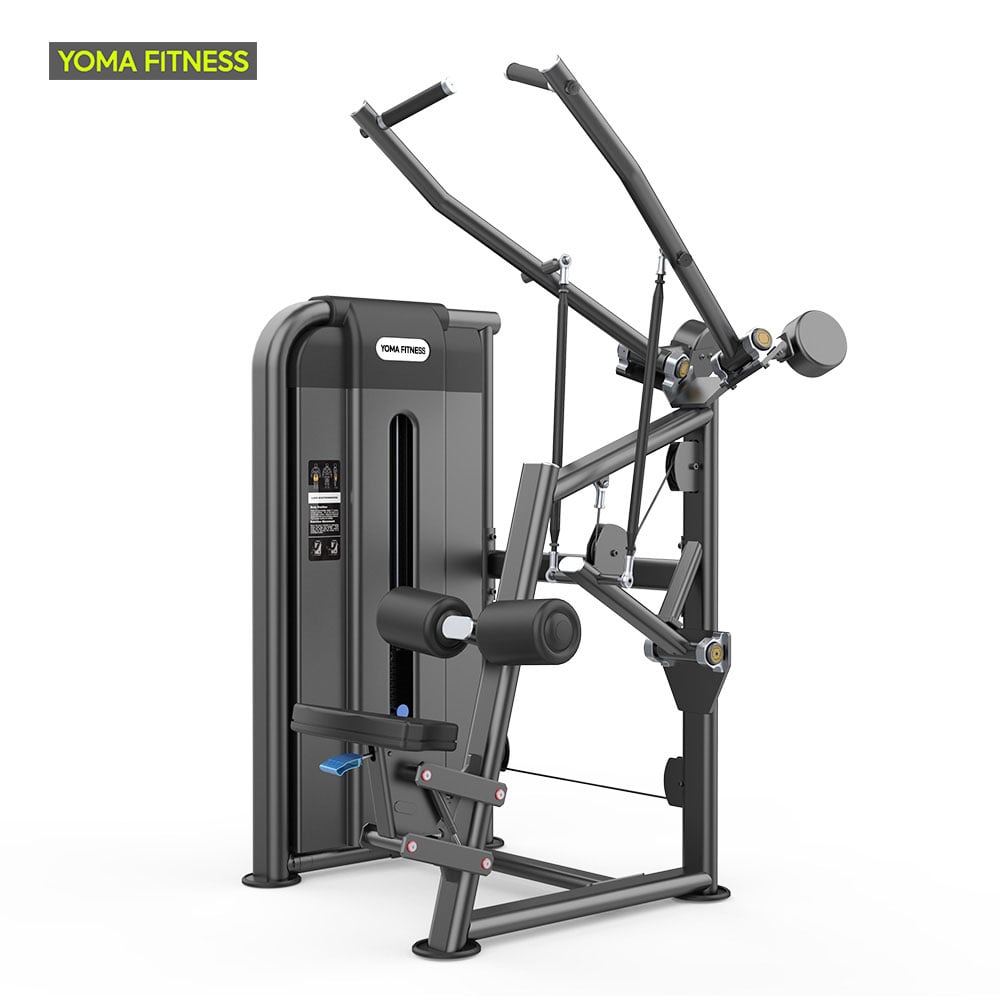 YOMA FITNESS High Pulley Lat Pulldown Machine