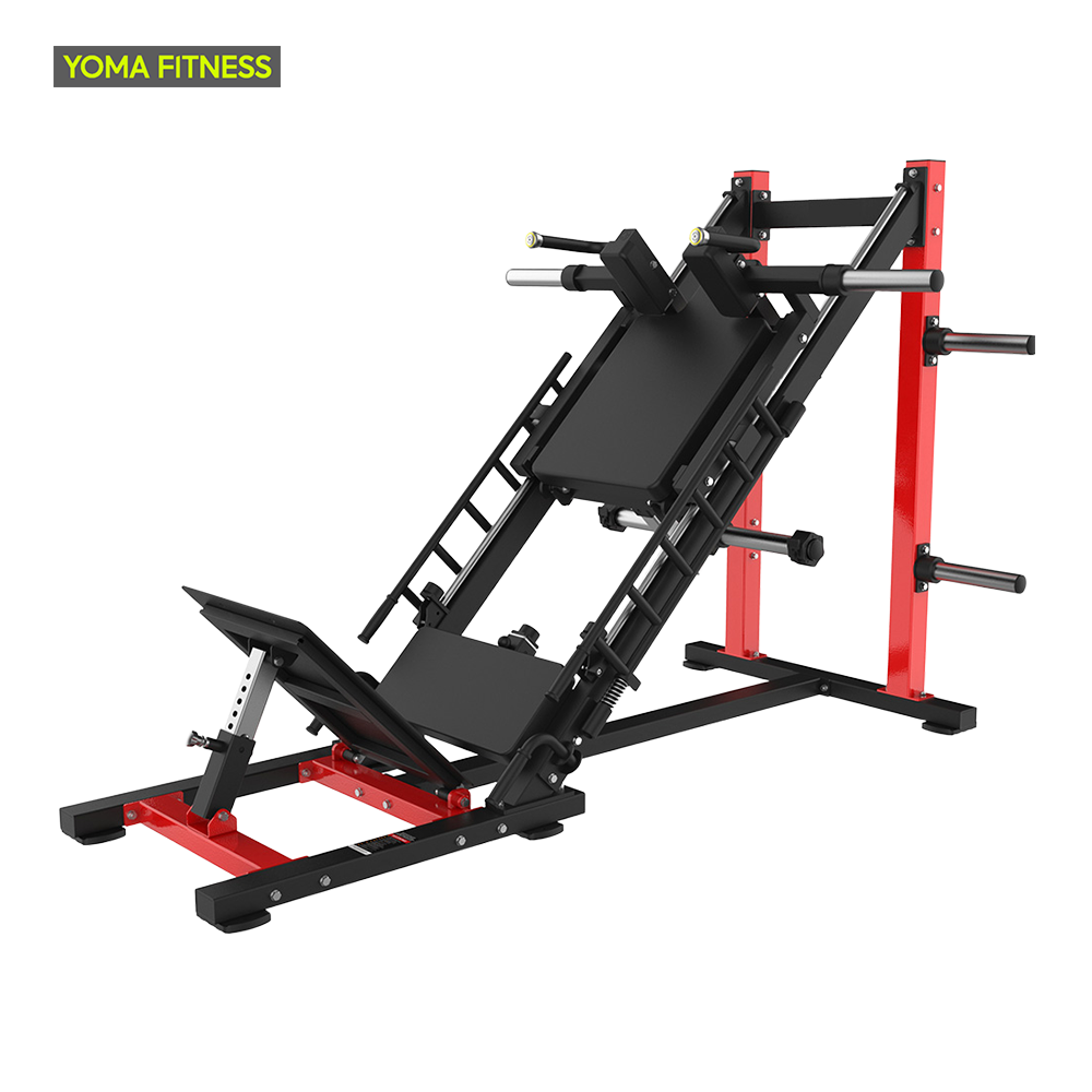 YOMA FITNESS 45° Leg Press & Hack Squat Machine