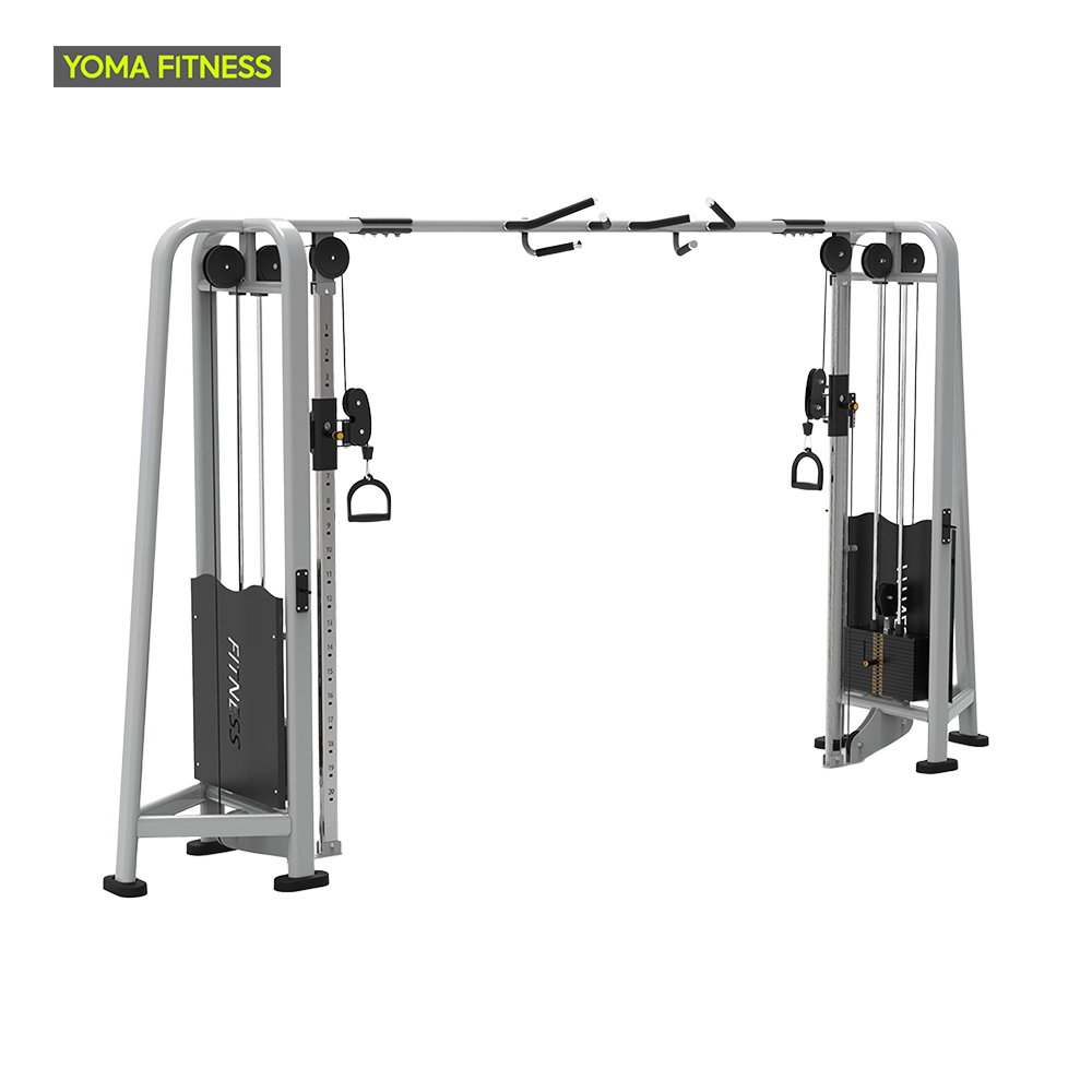 YOMA FITNESS Adjustable Cable Crossover