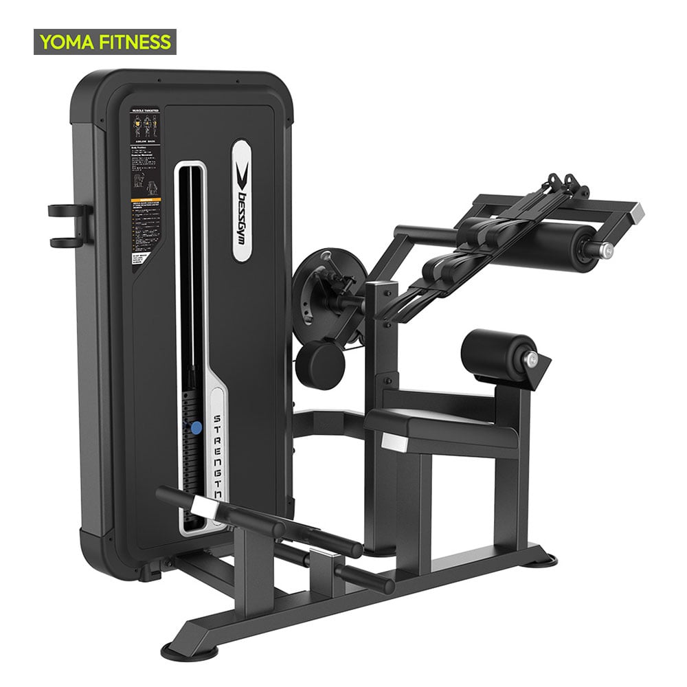 YOMA FITNESS Commercial Ab Crunch and Back Extension Machine