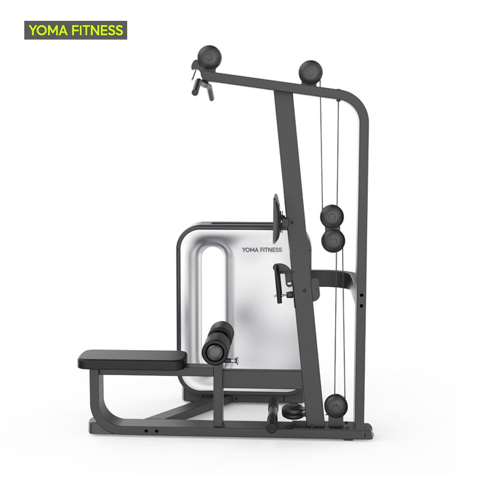 Smart Digital Strength Training Machine High Lat Down & Low Rowing Workout AI Gym Equipment