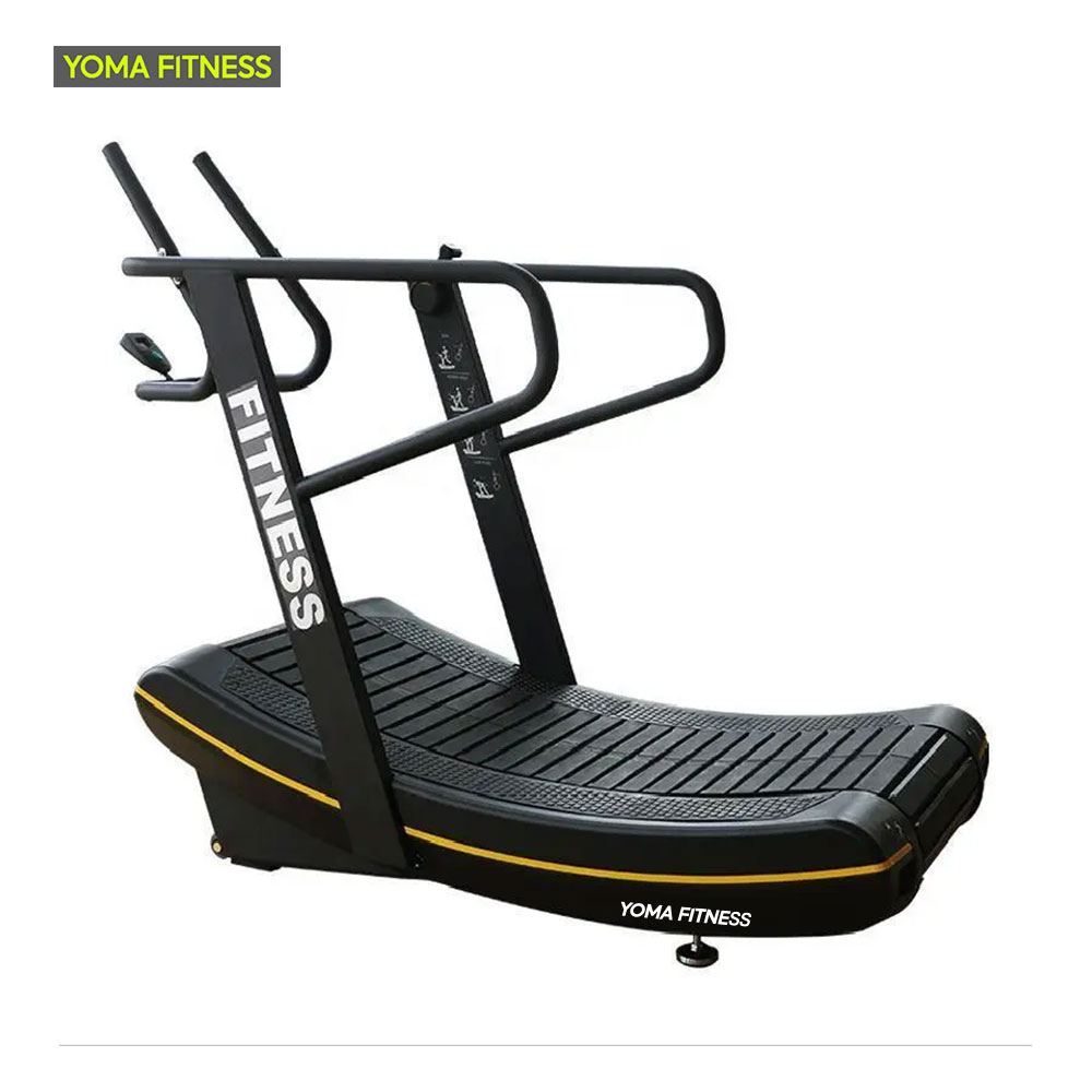 YOMA FITNESS Curved  Treadmill( Nylon  Belt )