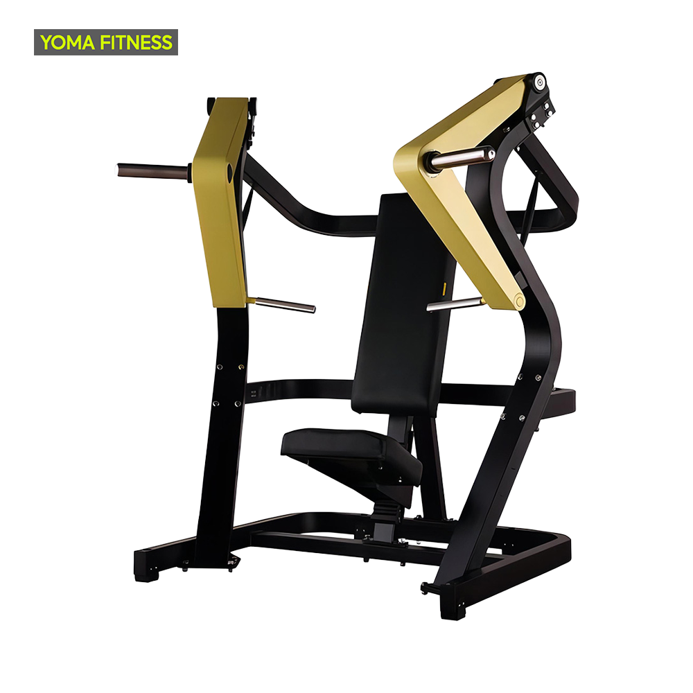 YOMA FITNESS Seated Chest Press Machine Commercial Gym Equipment Full Set Supplier in Guangzhou, China