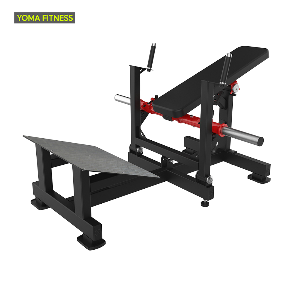 YOMA FITNESS Plate Loaded Glute Drive