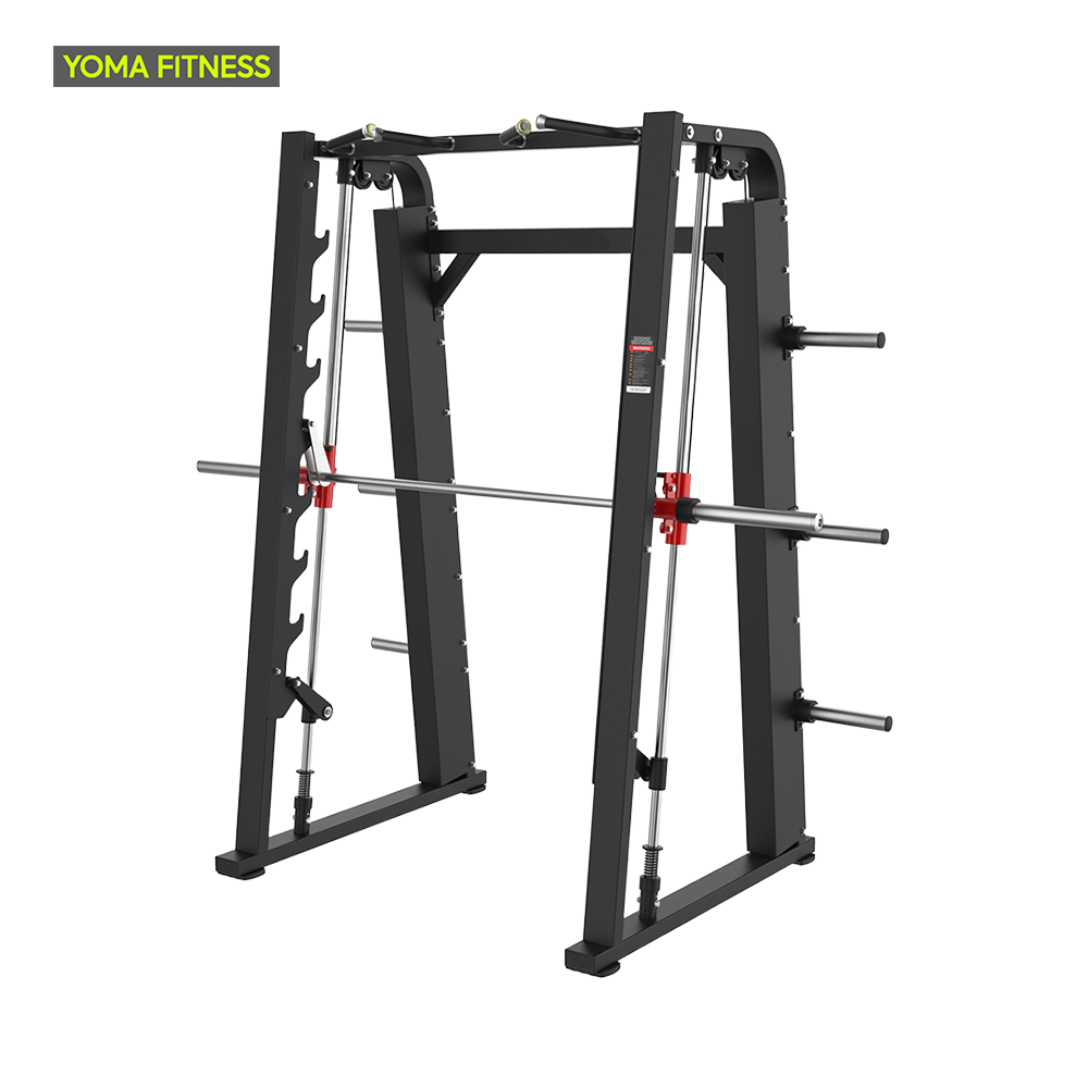 YOMA FITNESS Plate-Loaded Vertical Smith Machine