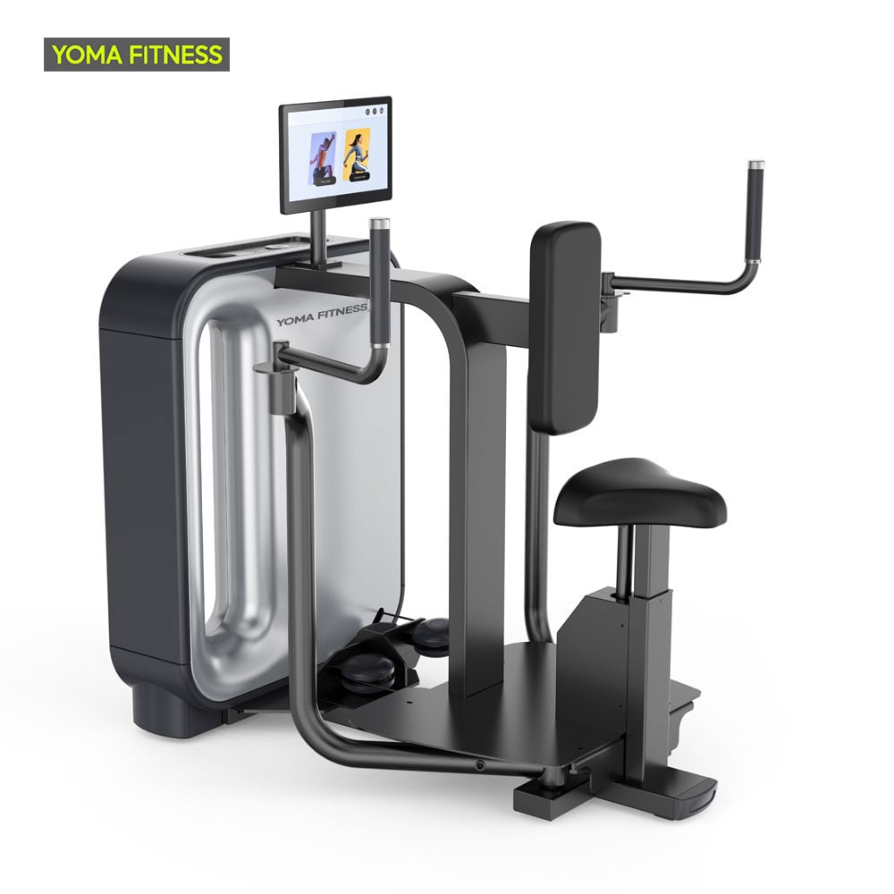 Smart Digital Strength Training Machine Rear Delt Fly Workout AI Gym Equipment