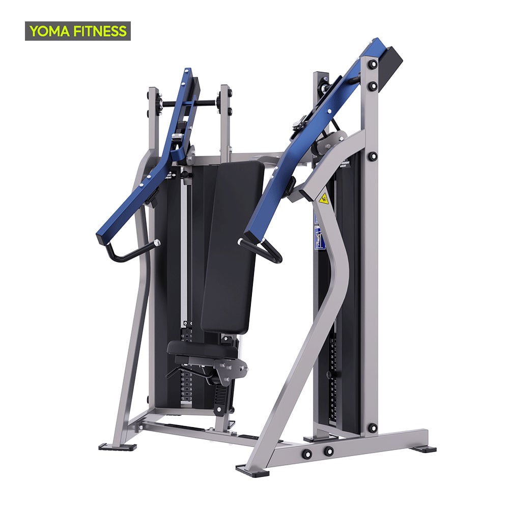 YOMA FITNESS Independent Arm Pin-Loaded Incline Chest Press Machine in Guangzhou, China