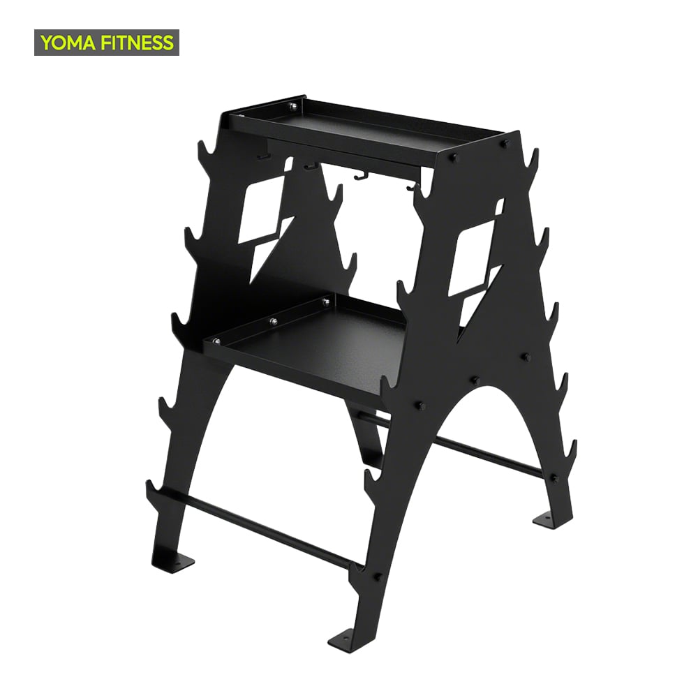 YOMA FITNESS FIXED TEN BARBELL RACK