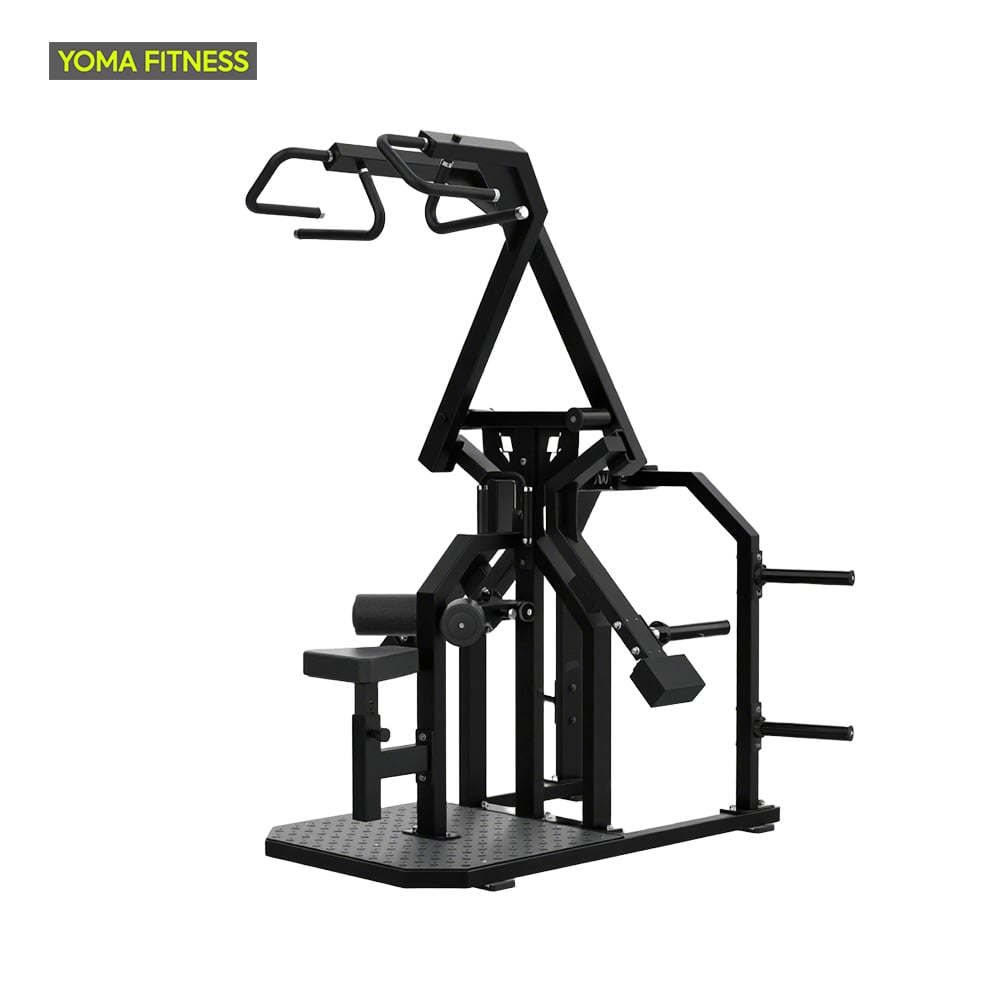YOMA FITNESS Scissor High Lat Pulldown Machine