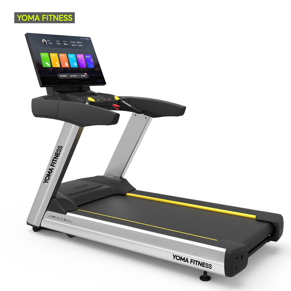 YOMA FITNESS Commercial Use Treadmill（ 32-inch HD touchscreen）