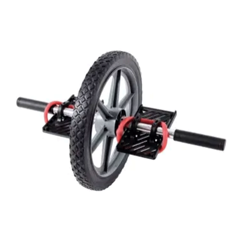 Double abdominal wheel