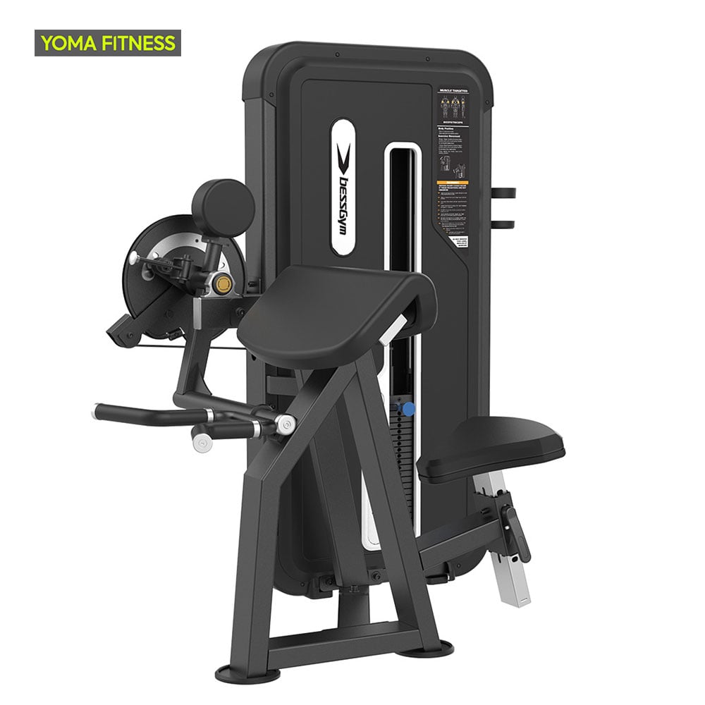 ماشین تجاری YOMA FITNESS برای تمرین دوسر و سه سر بازو
