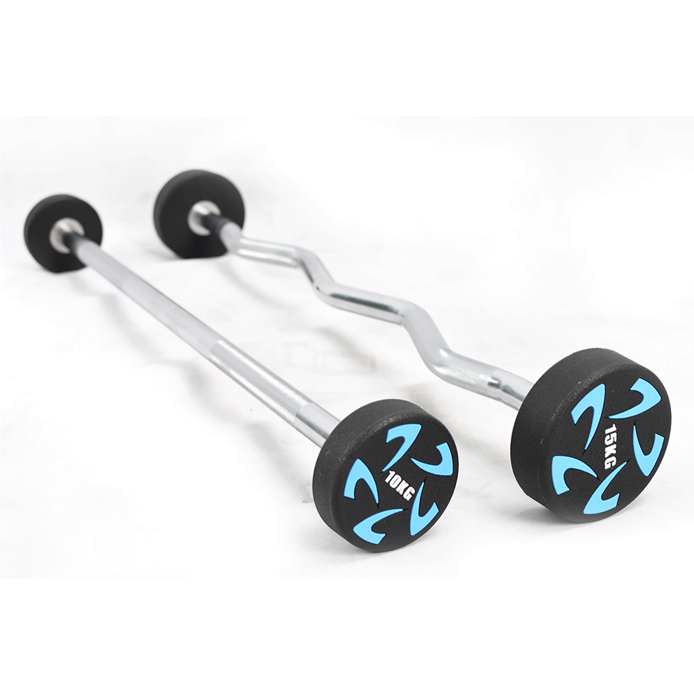 CPU Round Steel Fixed Barbell(kg)