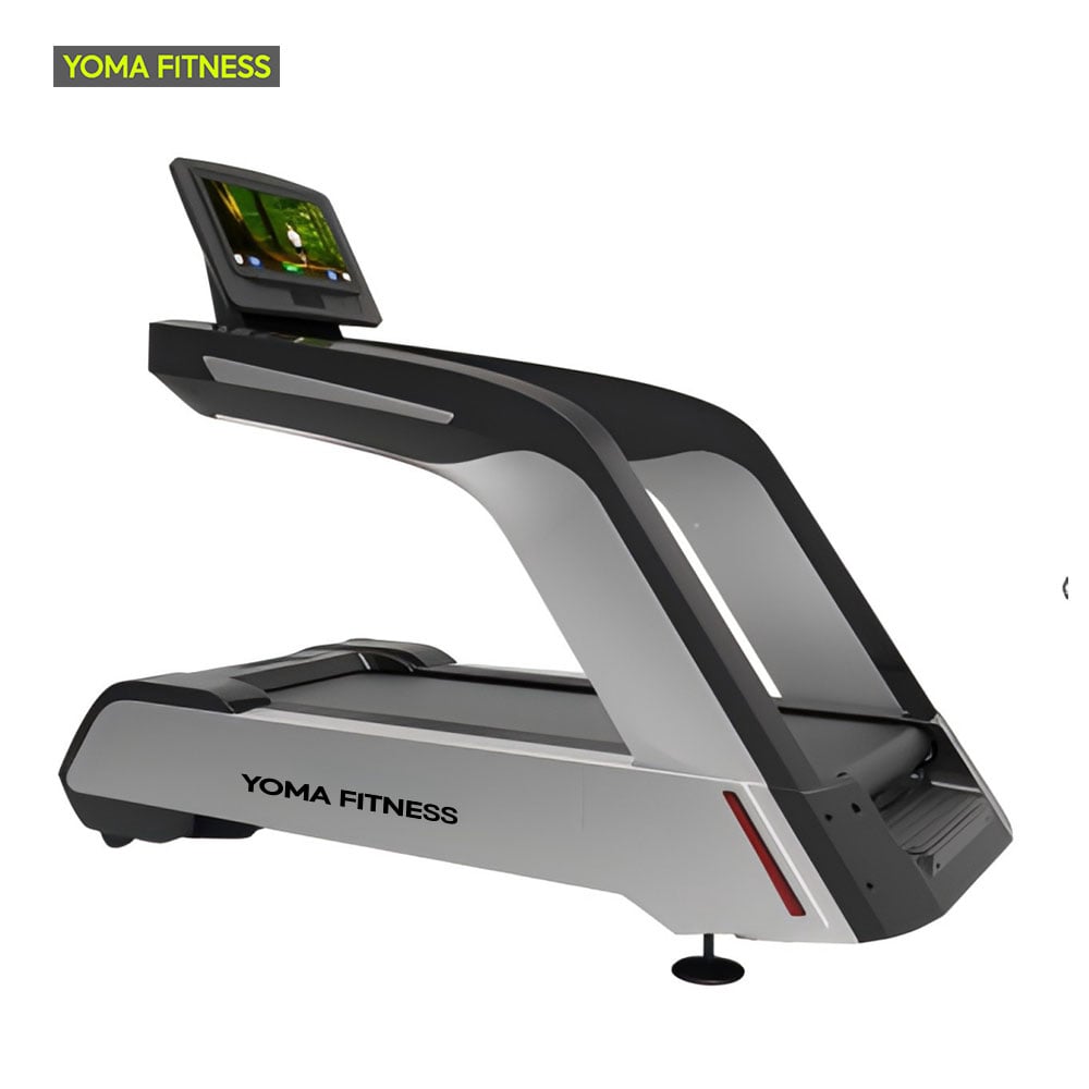YOMA FITNESS Esteira para Uso Comercial Tela Touch HD de 21,5 polegadas