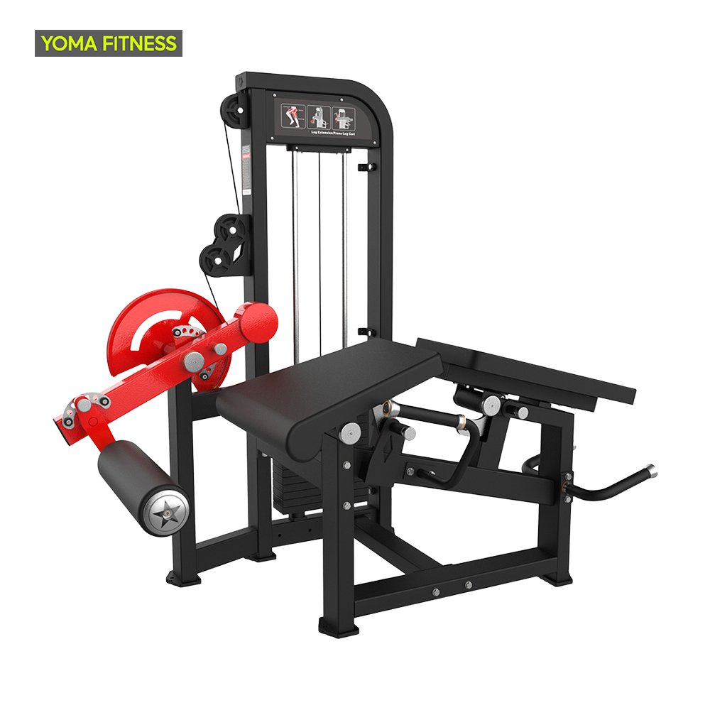 YOMA FITNESS Macchina per Curl Gambe Prone ed Estensione Gambe Seduti