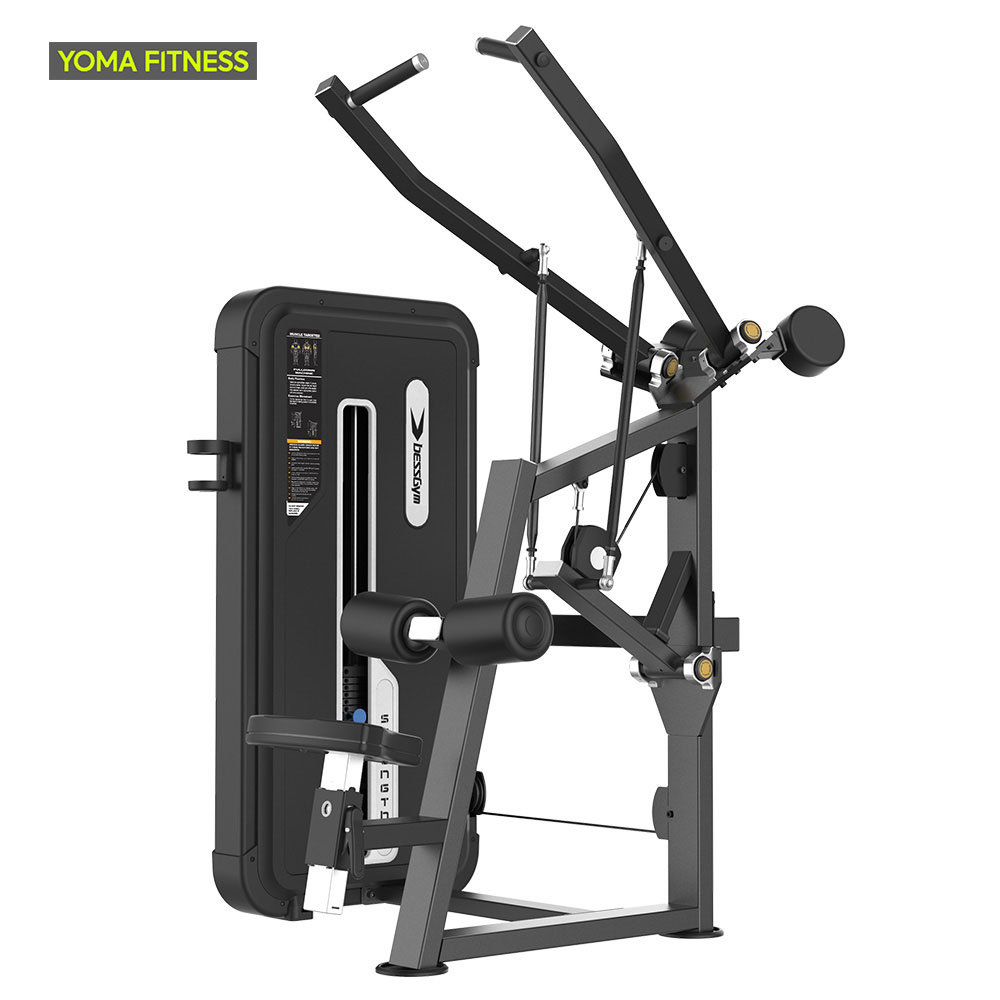 YOMA FITNESS Commercial High Pulley Lat Pulldown Machine