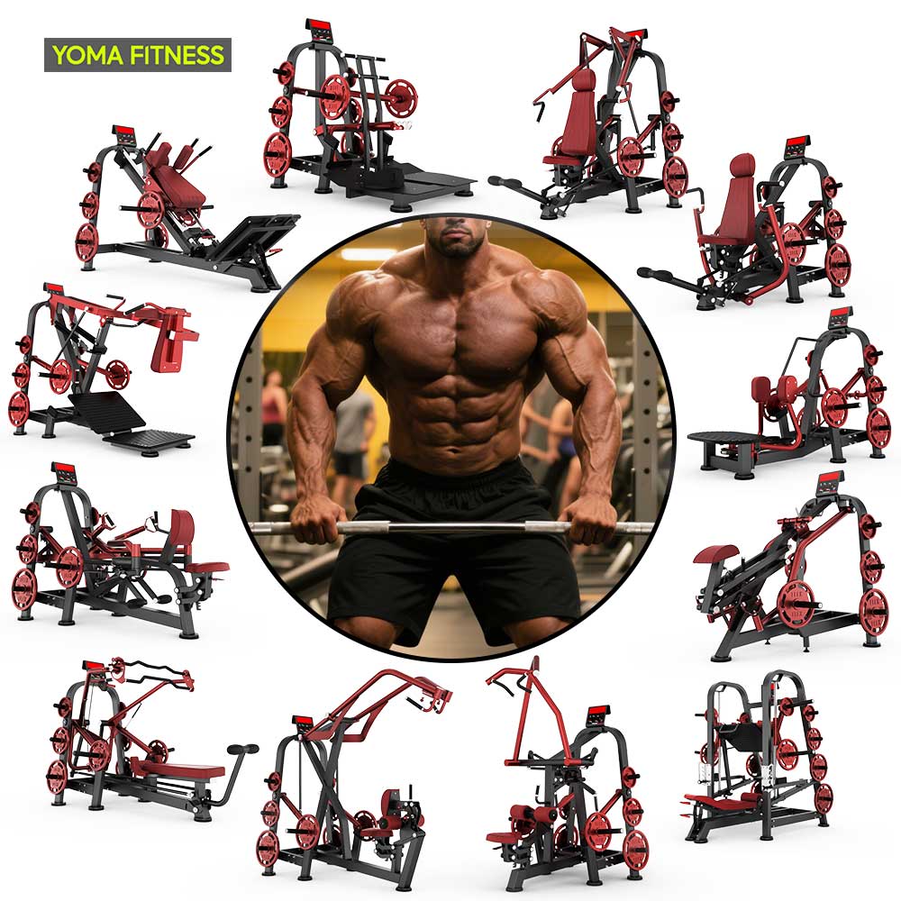 YOMA FITNESS Commercial Gyms Club Complet Bodybuilding Equipment Full Set
