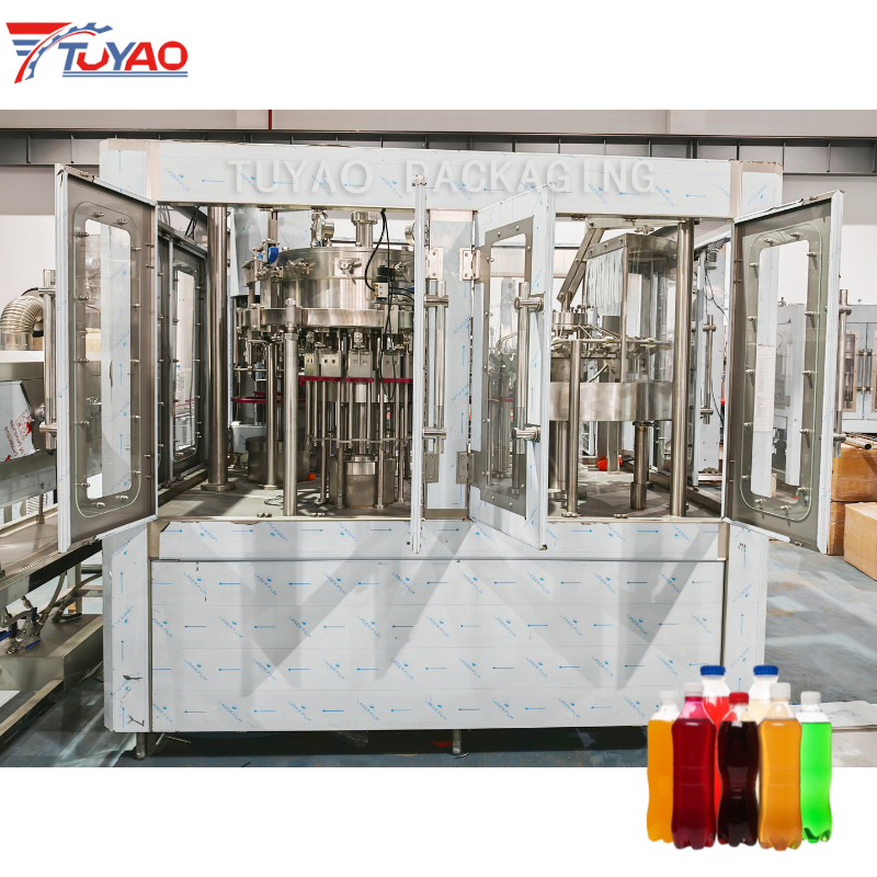 3500BPH Automatic PET Bottle Carbonated Soft Drink Filling Machine
