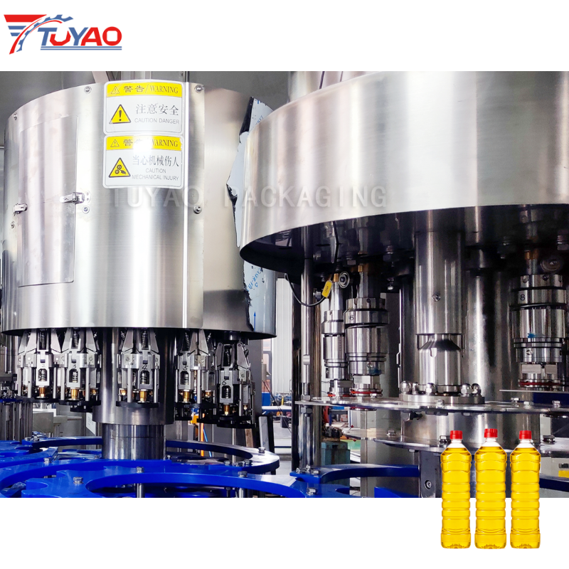 Rotary Type Cooking Oil Filling Machine
