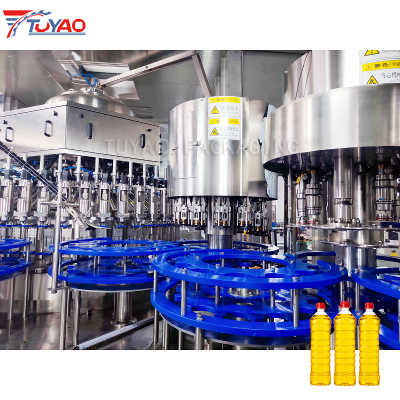 Rotary Type Cooking Oil Filling Machine
