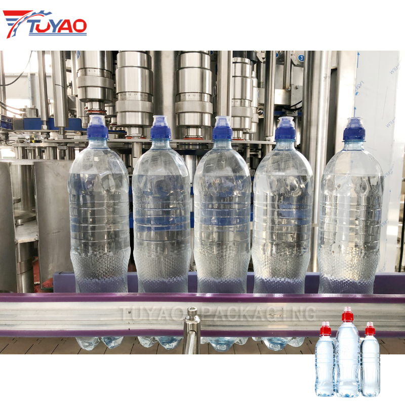 Carbonated Beverage Filling Machine for Sports Cap