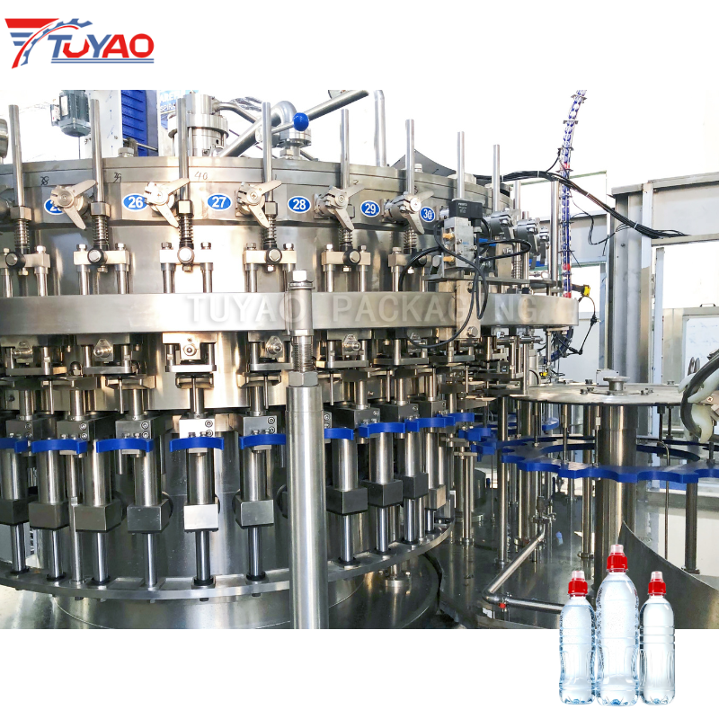 Carbonated Beverage Filling Machine for Sports Cap