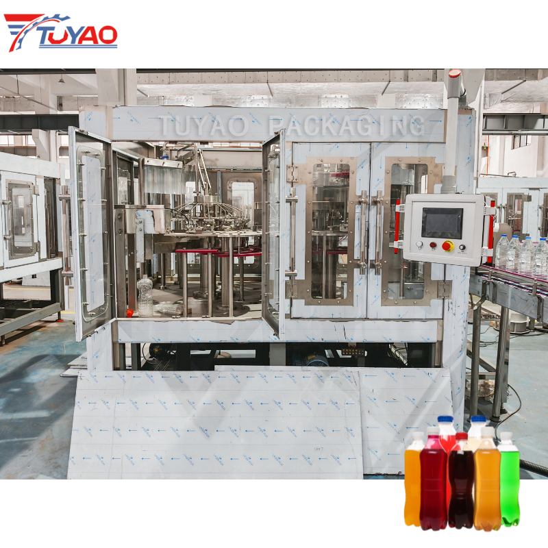 3500BPH Automatic PET Bottle Carbonated Soft Drink Filling Machine
