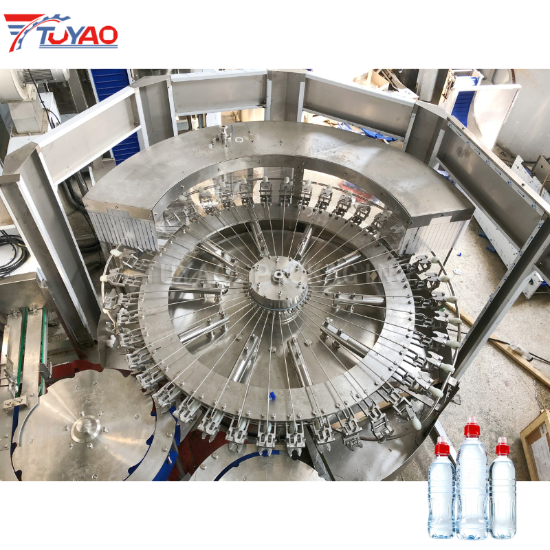 Carbonated Beverage Filling Machine for Sports Cap