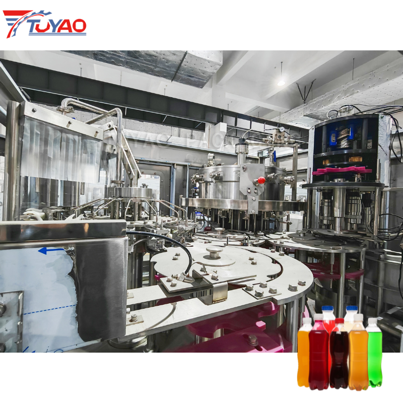 3500BPH Automatic PET Bottle Carbonated Soft Drink Filling Machine
