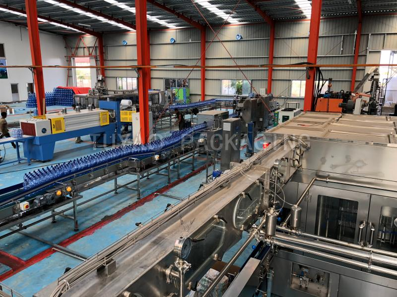 Ethiopia 12000BPH Water Filling Production Line